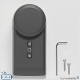 Homematic IP Bundle Access Point + Türschlossantrieb + Türklingel, Set anthrazit