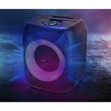 Medion Life S61991 Partylautsprecher schwarz, Bluetooth, Lichteffekte, Karaoke