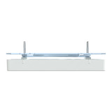 Merten Abdeckung für Relais, Rollladenmehrfachsteuerrelais, Summer, Leistungszusätze, KNX-Unterputzgeräte, universell verwendbar, ohne Krallen, für Schraubbefestigung, Material Thermoplast brillant weiß, Retail