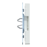 Merten Abdeckung für Relais, Rollladenmehrfachsteuerrelais, Summer, Leistungszusätze, KNX-Unterputzgeräte, universell verwendbar, ohne Krallen, für Schraubbefestigung, Material Thermoplast brillant weiß, Retail