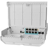 MikroTik netPower Lite 7R CSS610-1Gi-7R-2S+OUT, Switch 