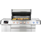 Napoleon Gasgrill Prestige PRO 665 Connected  edelstahl, mit SIZZLE ZONE und IR-Heckbrenner, Modell 2026