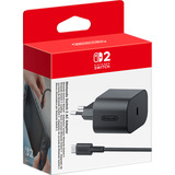 Nintendo Switch 2 - Netzteil schwarz, 1,5 Meter Kabel, USB-C