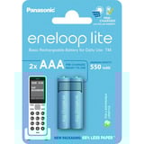 Panasonic Akku eneloop lite, Micro AAA 1,2V / 550mAh DECT 2 Stück