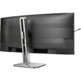Philips 34B2U5900C, LED-Monitor 86.2 cm (34 Zoll), anthrazit/silber, WUHD, VA, Dual-Mode, USB-C, Curved, 120Hz Panel