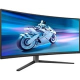 Philips Evnia 34M2C6500, Gaming-Monitor 86.36 cm (34 Zoll), anthrazit, OLED, HDMI, DisplayPort, HDR, Curved, Ambiglow, 175Hz Panel