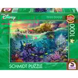 Schmidt Spiele Thomas Kinkade Studios: Disney - Ursula, Puzzle 1000 Teile