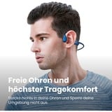 Shokz OpenRun, Kopfhörer blau/dunkelblau, Bluetooth