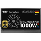 Thermaltake Germanium Pro RGB 1000W, PC-Netzteil schwarz, 1x 12-Pin High Power GPU, 4x PCIe, Kabelmanagement, 1000 Watt
