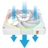 Thermaltake TS 140 EX RGB, Gehäuselüfter weiß, 3er Pack, 140 mm