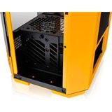 Thermaltake The Tower 300, Tower-Gehäuse dunkelgelb, Tempered Glass