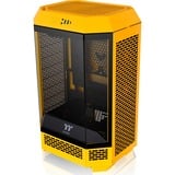 Thermaltake The Tower 300, Tower-Gehäuse dunkelgelb, Tempered Glass