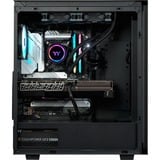 Thermaltake Titan Black, Gaming-PC schwarz/transparent, Windows 11 Home 64-Bit