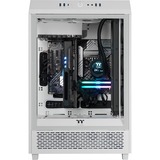 Thermaltake Triton V2 Snow, Gaming-PC weiß/transparent, Windows 11 Home 64-Bit