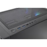 Thermaltake Versa H16 TG ARGB Black, Tower-Gehäuse schwarz, Tempered Glass