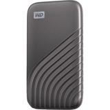 WD My Passport SSD 1 TB, Externe SSD grau, USB-C 3.2 Gen 2 (10 Gbit/s)