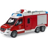 bruder 02680 Mercedes Benz Sprinter Feuerwehrrüstwagen, Modellfahrzeug inkl. Light + Sound Modul