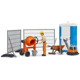 bruder 62008 bworld Baustellenset, Kulisse 