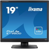 iiyama E1980D-B1, LED-Monitor 48 cm (19 Zoll), schwarz, SXGA, TN, 5 ms (GtG)
