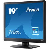 iiyama E1980D-B1, LED-Monitor 48 cm (19 Zoll), schwarz, SXGA, TN, 5 ms (GtG)
