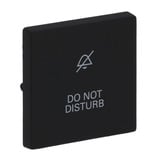 0 Wippe matt mit Aufdruck DO NOT DISTURB schwarz, Retail