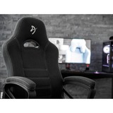 Arozzi Enzo Woven Gaming-Stuhl, Fabric Black/Grey dunkelgrau