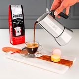Bialetti Venus, Espressomaschine silber, 6 Tassen