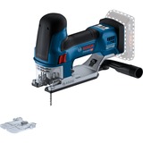 Bosch Akku-Stichsäge GST 18V-155 SC Professional solo, 18Volt blau/schwarz, ohne Akku und Ladegerät, in L-BOXX