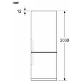 Bosch KGN362I1F Serie 4, Kühl-/Gefrierkombination edelstahl
