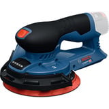 Bosch Professional Akku-Exzenterschleifer GEX 12V-150-3 Professional solo, 12Volt blau/schwarz, ohne Akku und Ladegerät, in L-BOXX