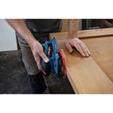 Bosch Professional Akku-Exzenterschleifer GEX 12V-150-3 Professional solo, 12Volt blau/schwarz, ohne Akku und Ladegerät, in L-BOXX