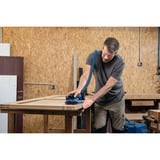 Bosch Professional Akku-Exzenterschleifer GEX 12V-150-3 Professional solo, 12Volt blau/schwarz, ohne Akku und Ladegerät, in L-BOXX