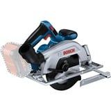Bosch Professional Akku-Handkreissäge GKS 18V-57-2 Professional solo blau/schwarz, ohne Akku und Ladegerät, in L-BOXX