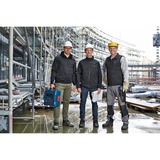 Bosch Professional Heat+Jacket GHH 12+18V Kit Größe M, Arbeitskleidung schwarz, inkl. Ladeadapter GAA 12V-21, 1x 12-Volt-Akku