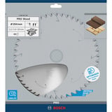 Bosch Professional PRO Wood cordless Kreissägeblatt, Ø 254mm, 60Z Bohrung 30mm, für Akku-Tischkreissägen