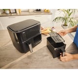 Braun Heißluftfritteuse TwinCook 3, TD 3030I  schwarz (matt), 2.850 Watt, 2 Körbe je 4 Liter