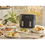 Braun Heißluftfritteuse TwinCook 3, TD 3030I  schwarz (matt), 2.850 Watt, 2 Körbe je 4 Liter