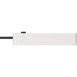 Brennenstuhl Connect Ecolor WLAN Steckdosenleiste 3-fach weiß/schwarz, 1,5 m Kabel, Sprachsteuerung, Timer, App