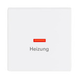 Busch-Jaeger Druckwippe Doppelwippe Heizung-Notschalter 1789 H-84 weiß (glänzend), Retail