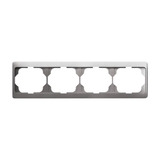 Busch-Jaeger Rahmen vierfach waagerecht alpha 1724 KA-20 platin, Retail