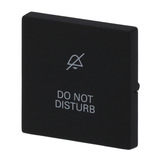 Busch-Jaeger Wippe matt mit Aufdruck DO NOT DISTURB schwarz, Retail