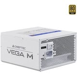 Chieftec Vega M 1000W White, PC-Netzteil weiß, 1x 12 Pin High Power GPU, 4x PCIe, Kabelmanagement, 1000 Watt