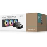 DeepCool LT360 VISION ARGB, Wasserkühlung schwarz