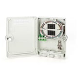 Digitus FTTH/FTTB-Anschlussgehäuse - bestückt, OS2 12 Fasern, Spleißbox grau