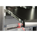 Digitus Modulare HD LCD KVM Konsole mit 17" TFT 8 Port Cat 5, KVM-Switch schwarz, deutsches Tastaturlayout, 8 Port Cat 5 KVM-Switch, Touchpad
