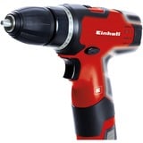 EINHELL Akku-Bohrschrauber TH-CD 12-2 Li, 12Volt rot/schwarz, Li-Ionen Akku 1,3Ah