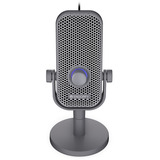 ENDORFY Solum Voice S Alt Gray, Mikrofon dunkelgrau, USB-C, RGB-Beleuchtung