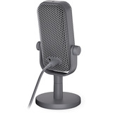 ENDORFY Solum Voice S Alt Gray, Mikrofon dunkelgrau, USB-C, RGB-Beleuchtung