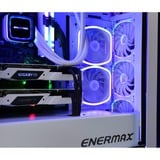 Enermax SquA RGB White 3 Pack 120x120, Gehäuselüfter weiß, inkl. RGB-Steuerbox