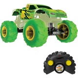 Hot Wheels Monster Trucks Gunkster im Maßstab 1:15 batteriebetriebener RC-Truck leuchtet im Dunkeln, geländegängig